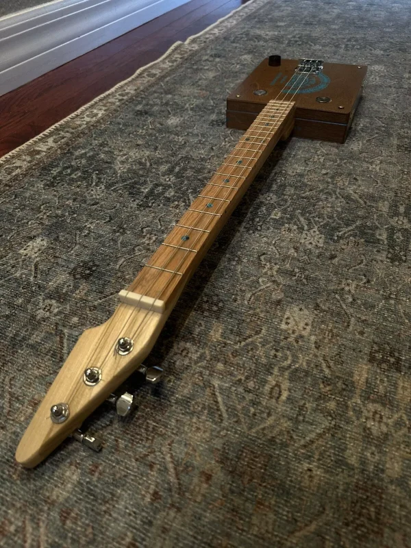 3-String HUPMANA Guitar - Image 4